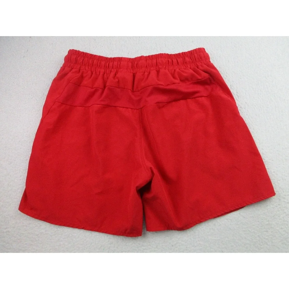 YoungLA Shorts Mens Youth XL Red Zip Pockets Athletic‎ Running Training USA